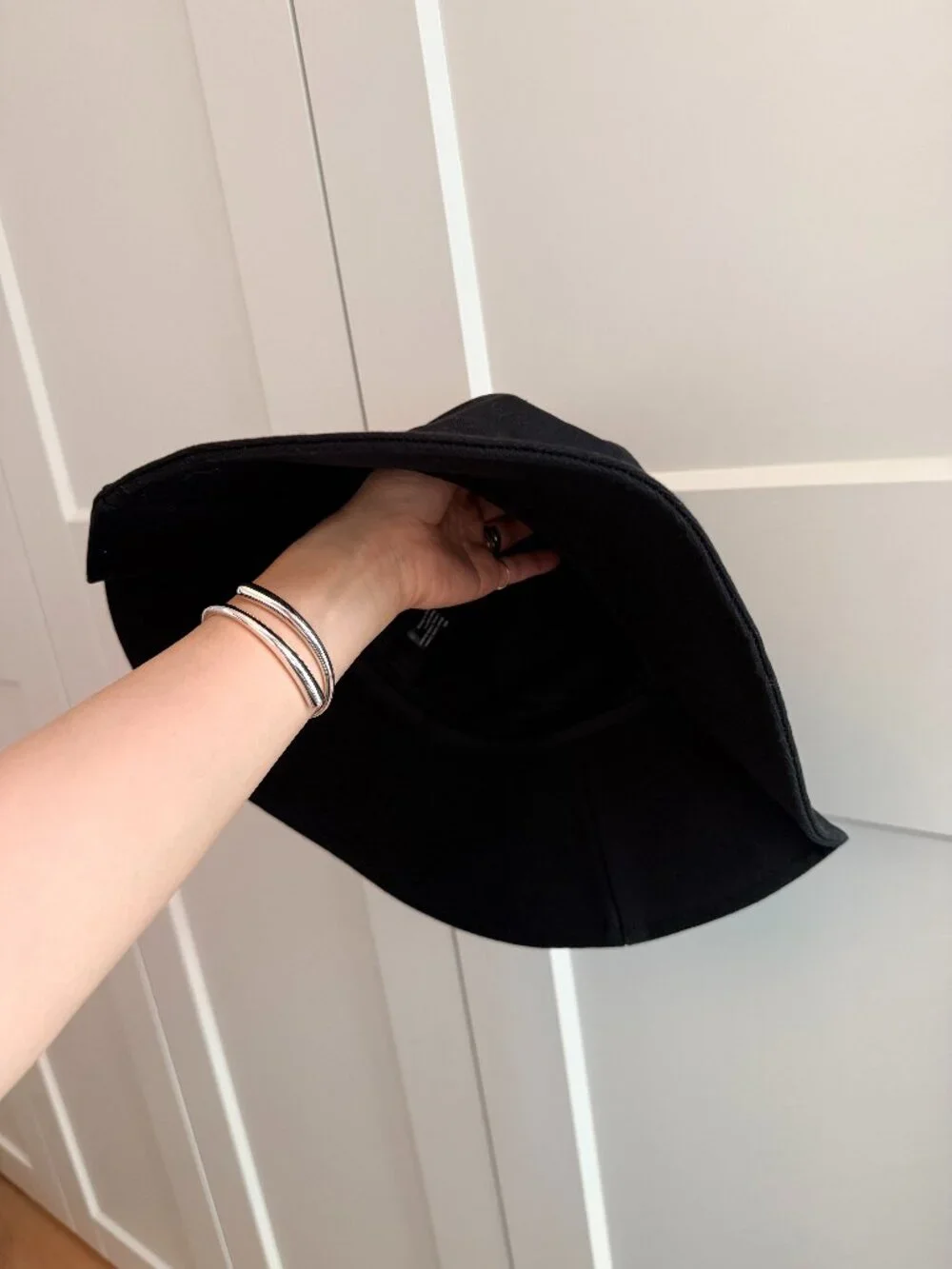 Jenni Kayne Black Wide-Brim Sun Hat
